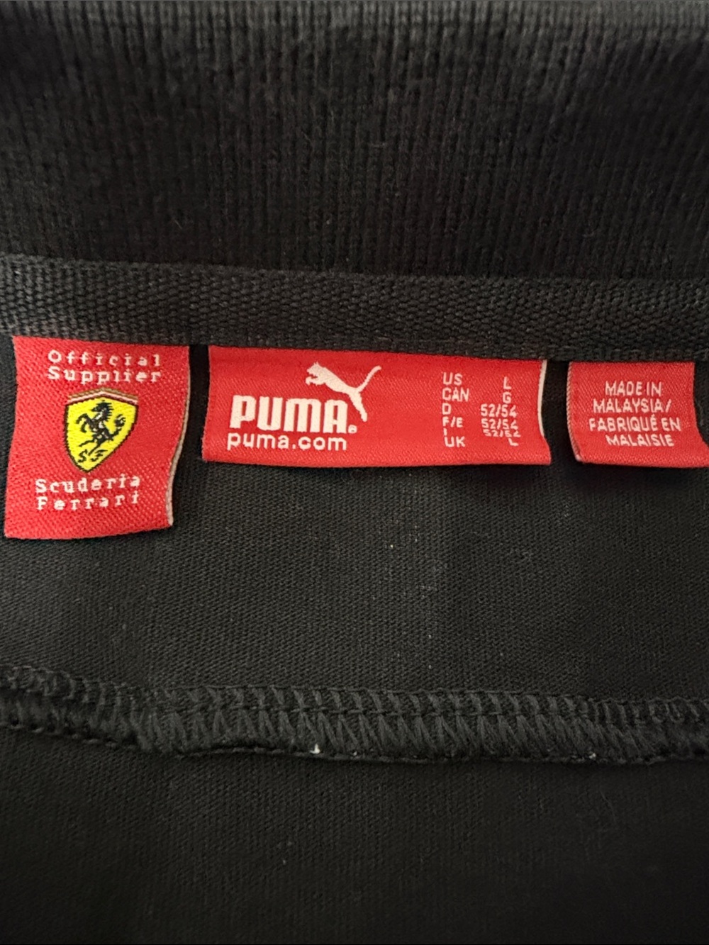 Scuderia Ferrari F1 Puma Polo Shirt - L (But is short) - Picture 8 of 10